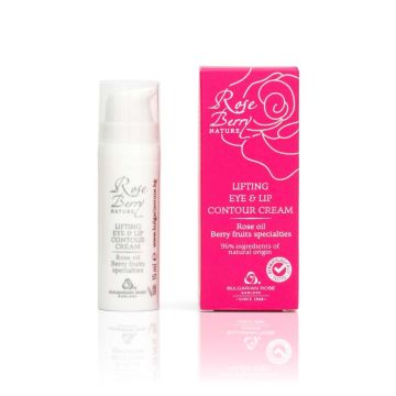 Rose Berry Nature Лифтинг крем за около очи и устни 15 мл Българска роза