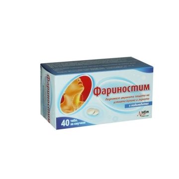 Фариностим Таблетки за гърло и имунитет х 40 бр. Natstim