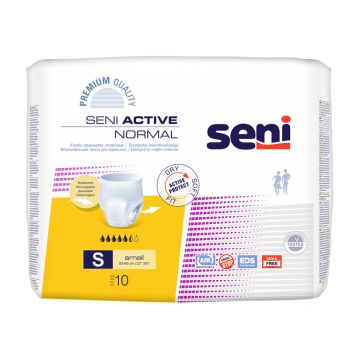 Seni Active Normal Гащи за възрастни размер S х 10 бр