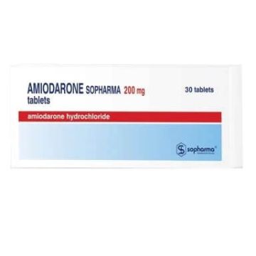 Амиодарон 200 мг х 30 таблетки Sopharma