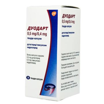 Дуодарт 0.5 мг/0.4 мг х 30 капсули GlaxoSmithKline