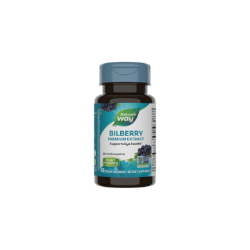Nature's Way Bilberry Черна боровинка и бъз х 60 капсули