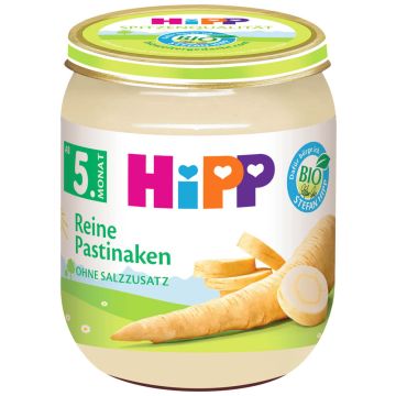 Hipp Био пюре пащърнак 5М+ 125 г