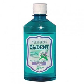 BioDent Antiplaque Вода за уста антиплака със салвия 300 мл