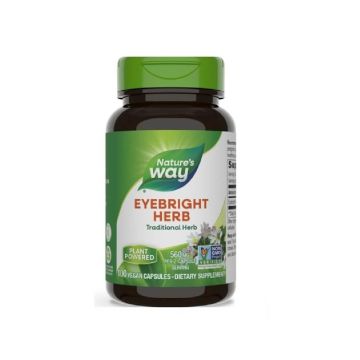 Nature's Way Eyebright Herb Очанка за добро зрение 560 мг х100 V капсули