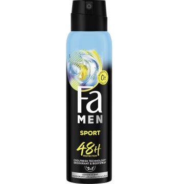 Fa Sport Energizing Fresh Део спрей против изпотяване 48H 150 мл