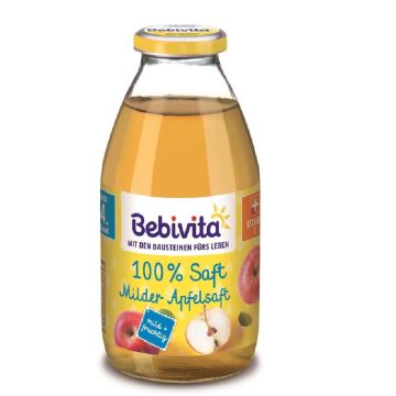 Bebivita Сок меки ябълки 4М+ 200 мл