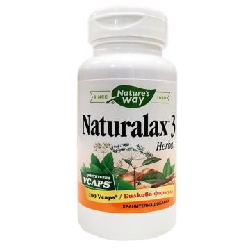 Nature's Way Naturalax 3 Билкова формула при запек х100 V капсули