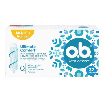 O.B. ProComfort Normal Дамски тампони х32 бр