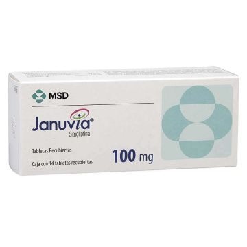 Янувиа 100 мг х 14 филмирани таблетки MSD