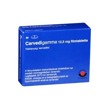 Карведигамма 12.5 мг x 30 таблетки Worwag Pharma