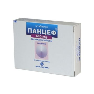 Панцеф 400 мг х 5 таблетки Alkaloid
