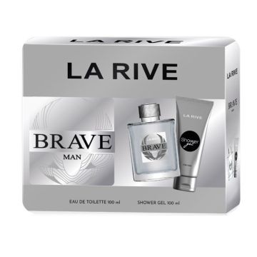 La Rive Brave Парфюмна вода за мъже 100 мл + Душ гел за мъже 100 мл Комплект