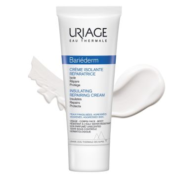 Uriage Bariederm Възстановяващ защитен крем против раздразнения за лице, ръце и тяло 75 мл