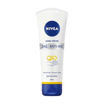 Nivea Q10 Anti-Age Care 3in1 Крем за ръце с противостареещ ефект 100 мл
