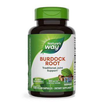 Nature’s Way Burdock Root Репей при нарушение в обмяната на веществата х 100 капсули