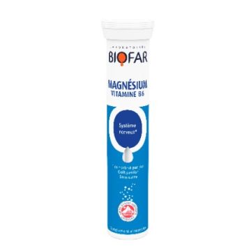 Biofar Magnesium Vit B 20 ефервесцентни таблетки