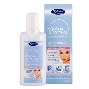 Kokona & Mother Skin Whitening Lotion Избелващ лосион за лице и шия 120 мл