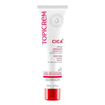 Topicrem CICA Soothing Cream Регенериращ, успокояващ и хидратиращ крем 100 мл