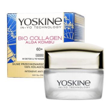 Yoskine Bio-Collagen Дневен крем против бръчки 60+ 50 мл