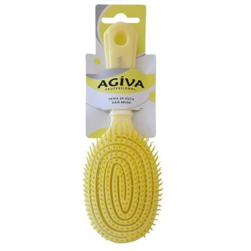 Agiva Professional Четка за коса жълта