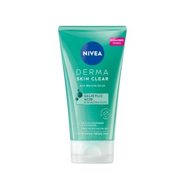 Nivea Derma Skin Clear Скраб за лице 150 мл