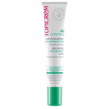 Topicrem AC Control Balancing Anti-Blemish Care Балансиращ крем за мазна кожа и акне 40 мл