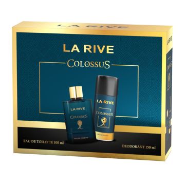 La Rive Colossus Тоалетна вода 100 мл + Дезодорант за мъже 150 мл Комплект