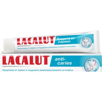 Lacalut Anti-Carries паста за зъби 75 мл