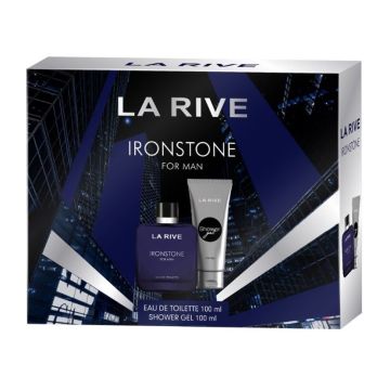 La Rive Ironstone Парфюмна вода за мъже 100 мл + Душ гел за мъже 100 мл Комплект