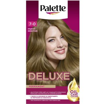 Palette Deluxe 7-0 Medium Blond Крем Боя Умерено русо Schwarzkopf