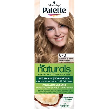  Palette Naturals Боя за коса 8-0 Light Blondе
