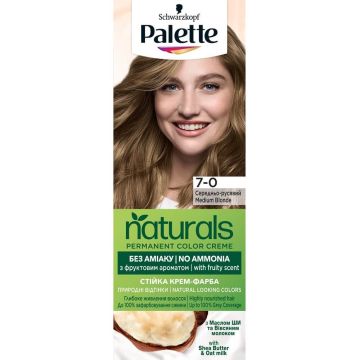 Palette Naturals Боя за коса 7-0 Medium Blonde