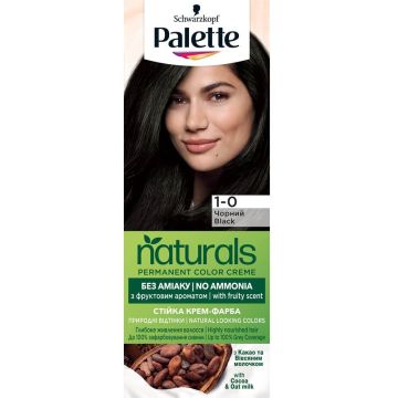 Palette Naturals Боя за коса 1-0 Black