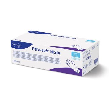 Hartmann Peha-soft Nitrile Еднократни ръкавици от нитрил без талк и латекс Размер S х 100 бр