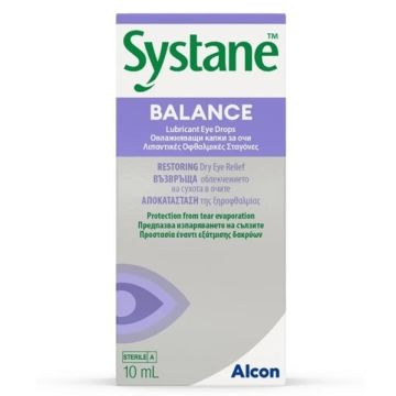 Systane Balance Овлажняващи капки за очи 10 мл Alcon