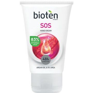 Bioten SOS Хидратиращ крем за ръце за много суха кожа 50 мл