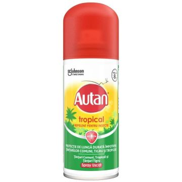 Autan Tropical Репелент спрей срещу комари 100 мл 