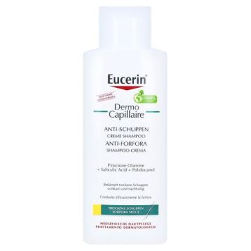 Eucerin DermoCapillaire Шампоан против пърхот при сух скалп 250 мл