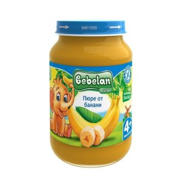 Ovko Bebelan Пюре от банани 4М+ 190 гр