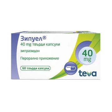 Зипуел 40 мг х 60 капсули Teva