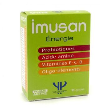 Imusan Energy за  имунитет х30 капсули Yves Ponroy