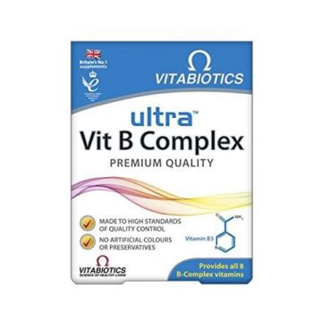 Ultra Витамин B комплекс x60 таблетки Vitabiotics