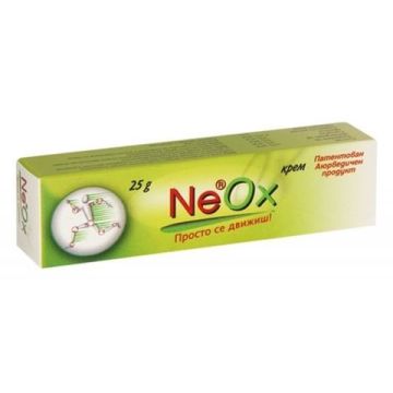 НеОкс маслен крем при болки в ставите и мускулите 25 гр Ecopharm