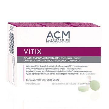 ACM Vitix Антиоксидантни таблетки при витилиго х 30 бр 