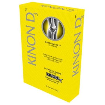 Kinon D3 за здрави кости х 30 таблетки Valentis