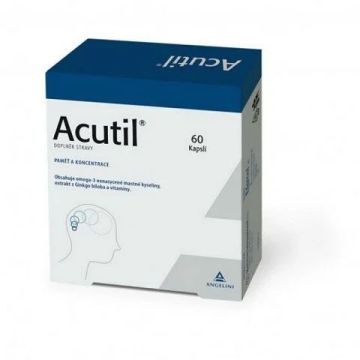 Acutil за памет и концентрация х 60 капсули Angelini 