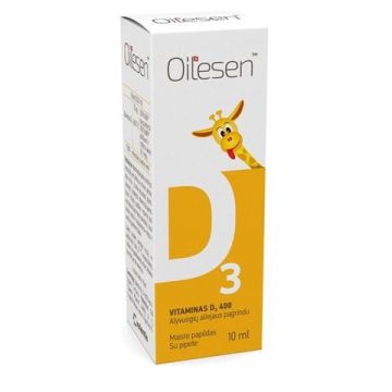 Oilesen Витамин D3 400 IU 10 мл