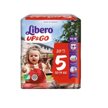 Пелени - гащички Libero Up&Go Размер 5 Jumbo х20 бр