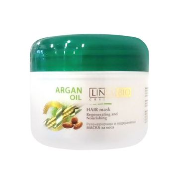 Linea Bio Маска за коса с арган и маслина 250 мл